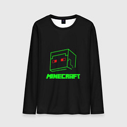 Лонгслив мужской Minecraft, цвет: 3D-принт