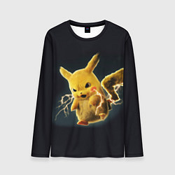 Лонгслив мужской Pikachu Pika Pika, цвет: 3D-принт