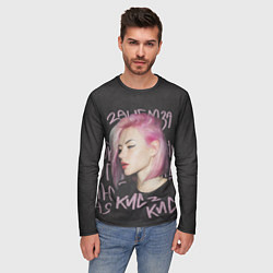 Лонгслив мужской Алина Кис-кис, цвет: 3D-принт — фото 2