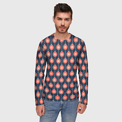 Лонгслив мужской Covid свитер, цвет: 3D-принт — фото 2