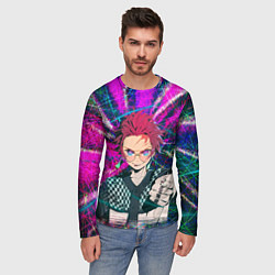 Лонгслив мужской Танджиро Камадо, цвет: 3D-принт — фото 2