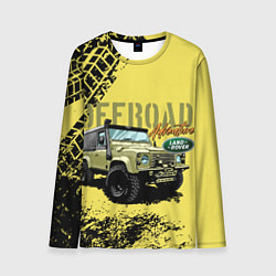 Лонгслив мужской LAND ROVER, цвет: 3D-принт