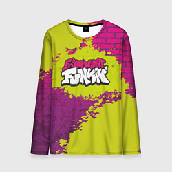 Лонгслив мужской Friday Night Funkin Кислотный, цвет: 3D-принт