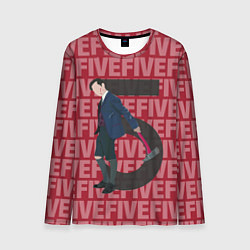 Лонгслив мужской FIVE FIVE FIVE, цвет: 3D-принт
