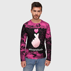Лонгслив мужской Свободу Лелушу - Пламя, цвет: 3D-принт — фото 2