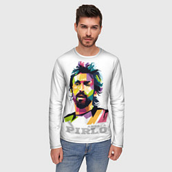 Лонгслив мужской Андреа Пирло - ФК Ювентус, цвет: 3D-принт — фото 2