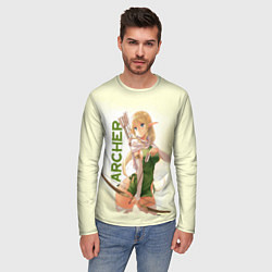 Лонгслив мужской Archer, цвет: 3D-принт — фото 2