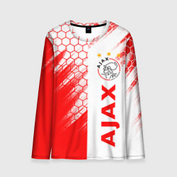 Лонгслив мужской FC AJAX AMSTERDAM ФК АЯКС, цвет: 3D-принт