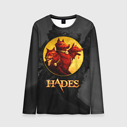 Лонгслив мужской Hades wolf, цвет: 3D-принт