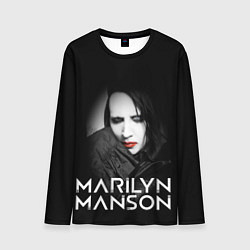 Лонгслив мужской MARILYN MANSON, цвет: 3D-принт