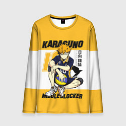 Лонгслив мужской Хината Шоё Haikyuu!!, цвет: 3D-принт