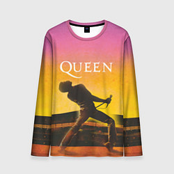 Лонгслив мужской Queen Freddie Mercury Z, цвет: 3D-принт