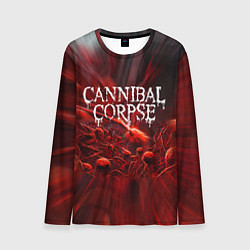 Лонгслив мужской Blood Cannibal Corpse Труп Каннибала Z, цвет: 3D-принт