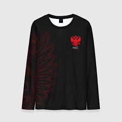 Лонгслив мужской Russia - Red Side, цвет: 3D-принт