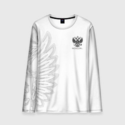 Лонгслив мужской Russia MSKSide - Colorless, цвет: 3D-принт