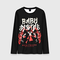 Лонгслив мужской Trio metal, цвет: 3D-принт