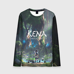 Лонгслив мужской Кена с тленышами, цвет: 3D-принт