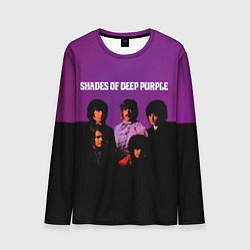 Лонгслив мужской Shades of Deep Purple, цвет: 3D-принт