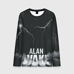 Лонгслив мужской Alan Wake Dark Place, цвет: 3D-принт