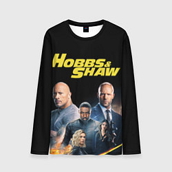 Лонгслив мужской Hobbs & Shaw, цвет: 3D-принт