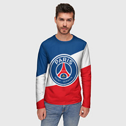 Лонгслив мужской Paris Saint-Germain FC, цвет: 3D-принт — фото 2