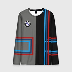 Лонгслив мужской Автомобиль BMW БМВ, цвет: 3D-принт
