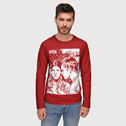 Лонгслив мужской Dexter and Debra Morgan, цвет: 3D-принт — фото 2