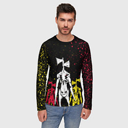 Лонгслив мужской АТАКА СИРЕНЕГОЛОВЫХ, цвет: 3D-принт — фото 2