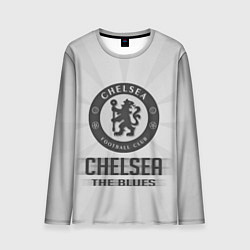 Лонгслив мужской Chelsea FC Graphite Theme, цвет: 3D-принт
