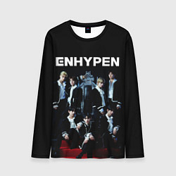 Лонгслив мужской ENHYPEN: Хисын, Джей, Джейк, Сонхун, Сону, Ни-Ки,, цвет: 3D-принт
