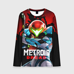Лонгслив мужской Metroid Dread, цвет: 3D-принт