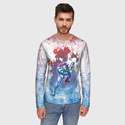 Лонгслив мужской Samus Aran Robo, цвет: 3D-принт — фото 2