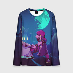 Лонгслив мужской Deltarune Сьюзи, цвет: 3D-принт