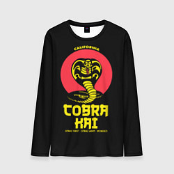 Лонгслив мужской Cobra Kai California, цвет: 3D-принт