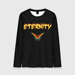 Лонгслив мужской Eternity бабочка, цвет: 3D-принт