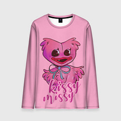 Лонгслив мужской Pink Kissy Missy, цвет: 3D-принт