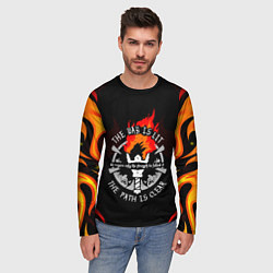 Лонгслив мужской DARKEST DUNGEON FIRE ФАКЕЛ, цвет: 3D-принт — фото 2