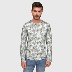 Лонгслив мужской Банкноты 50 рублей, цвет: 3D-принт — фото 2