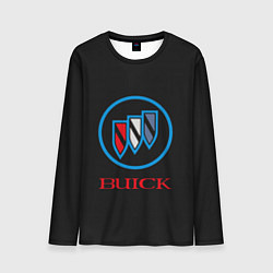Лонгслив мужской Buick Emblem Logo, цвет: 3D-принт