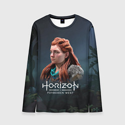 Лонгслив мужской Элой Aloy Horizon Forbidden West, цвет: 3D-принт