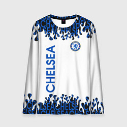 Лонгслив мужской Chelsea челси спорт, цвет: 3D-принт