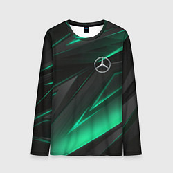 Мужской лонгслив MERCEDES-BENZ AMG NEON STRIPES PETRONAS