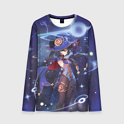 Лонгслив мужской Mona Genshin Impact, цвет: 3D-принт
