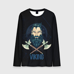 Лонгслив мужской Viking!, цвет: 3D-принт