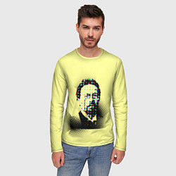 Лонгслив мужской Портрет Чехова, цвет: 3D-принт — фото 2