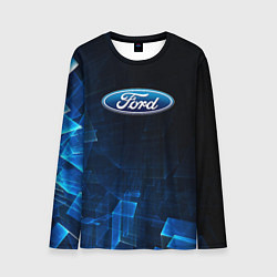 Лонгслив мужской Ford форд abstraction, цвет: 3D-принт