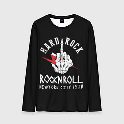 Лонгслив мужской ROCKNROLL Hard Rock, цвет: 3D-принт