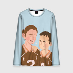 Лонгслив мужской Асахи и Даичи, цвет: 3D-принт