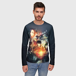 Лонгслив мужской Anime The Rising of the Shield Hero, цвет: 3D-принт — фото 2