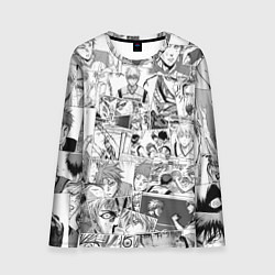 Мужской лонгслив Kuroko no Basket pattern